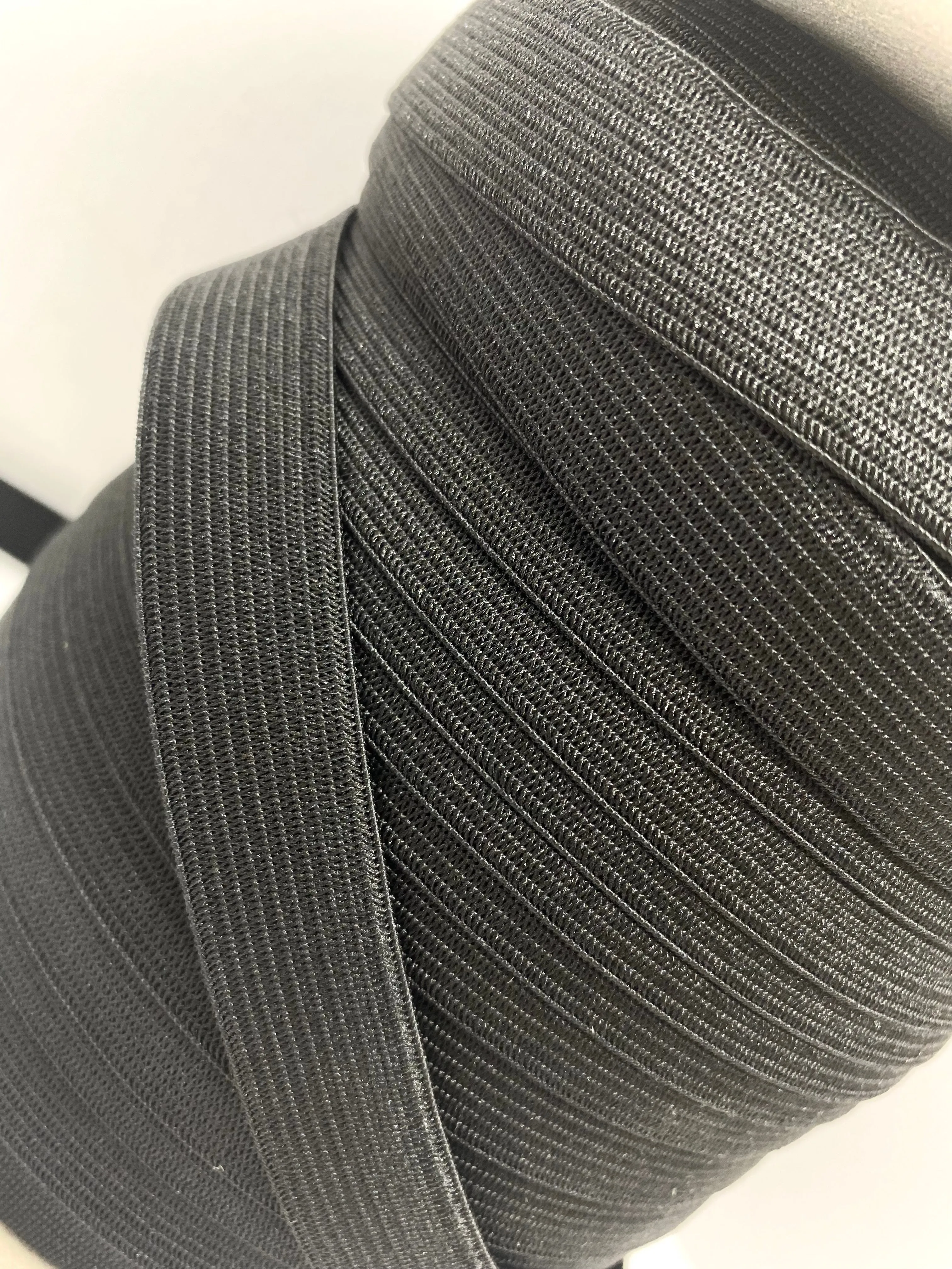 3/4" White Knitted Elastic