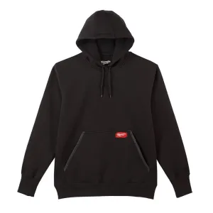 350B-M Men ft.s Medium Heavy Duty Cotton/Polyester Long-Sleeve Pullover Hoodie - Black