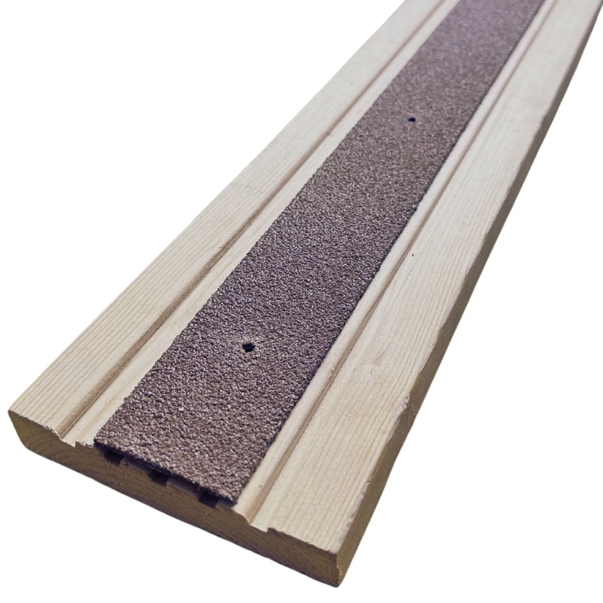50mm Wide Non-Slip Anti-Skid Decking Strips - Safety and Style for Outdoor Space - BROWN