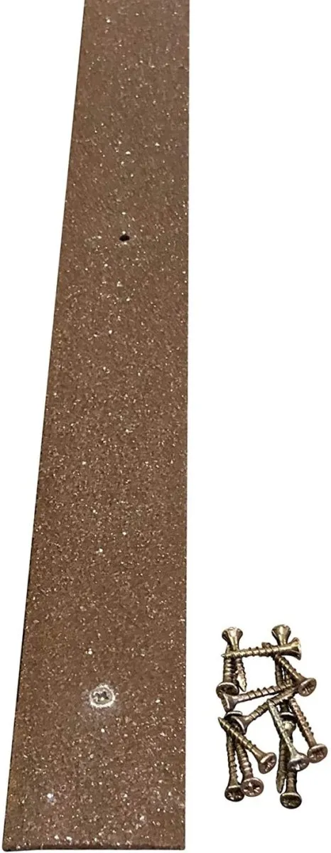 50mm Wide Non-Slip Anti-Skid Decking Strips - Safety and Style for Outdoor Space - BROWN