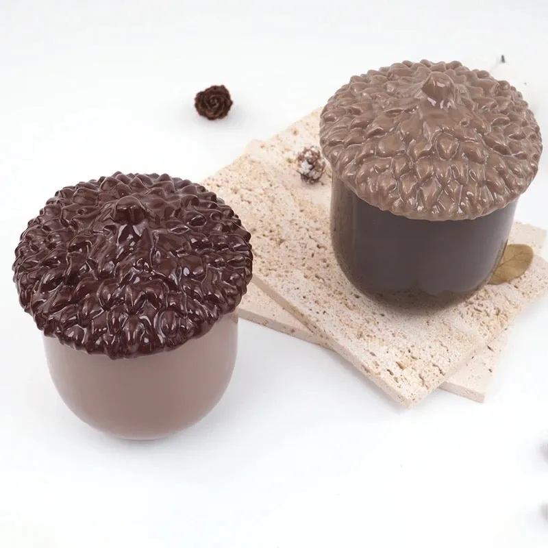 Acorn Jar Silicone Resin Mold