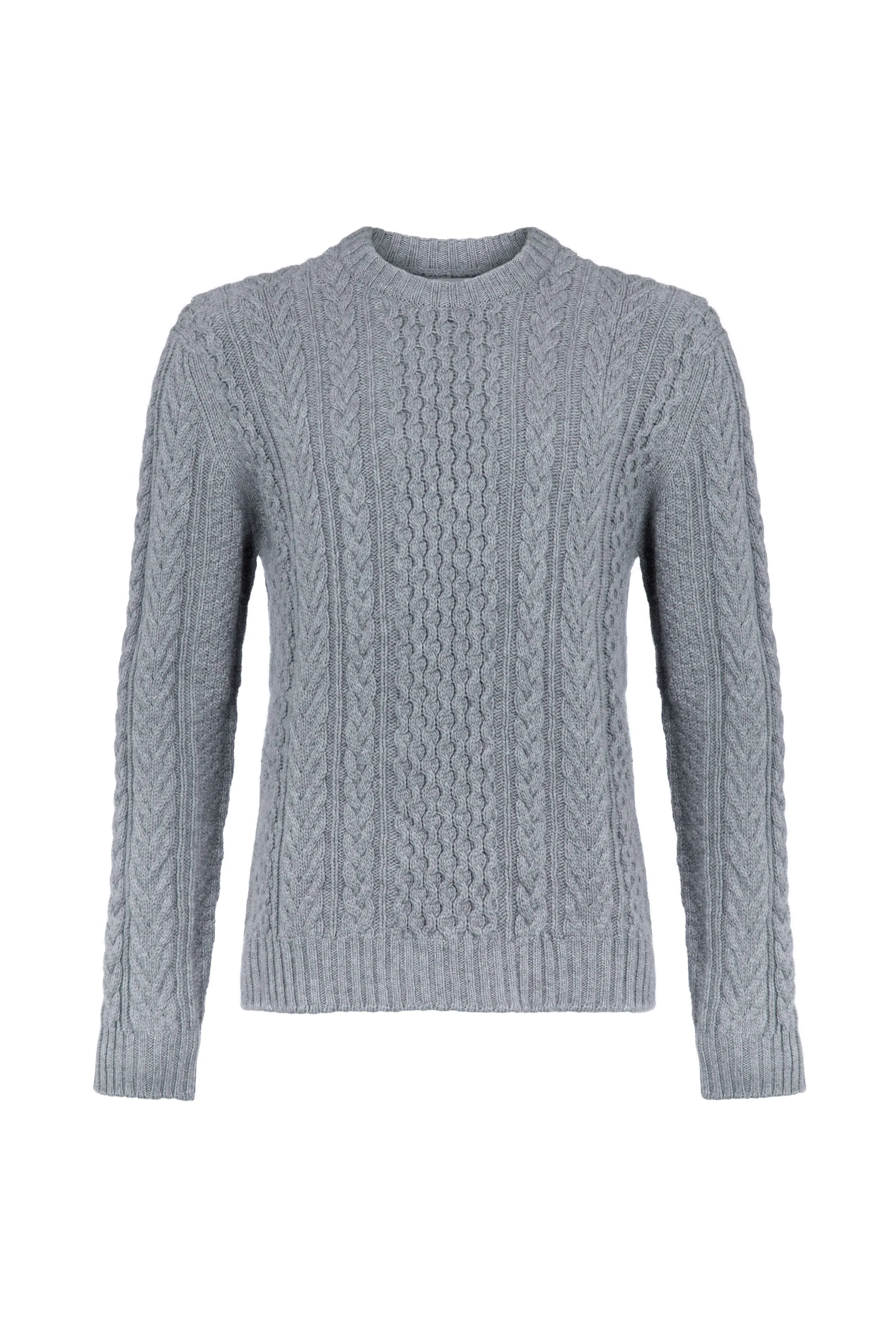Aran Cable Cashmere Jumper