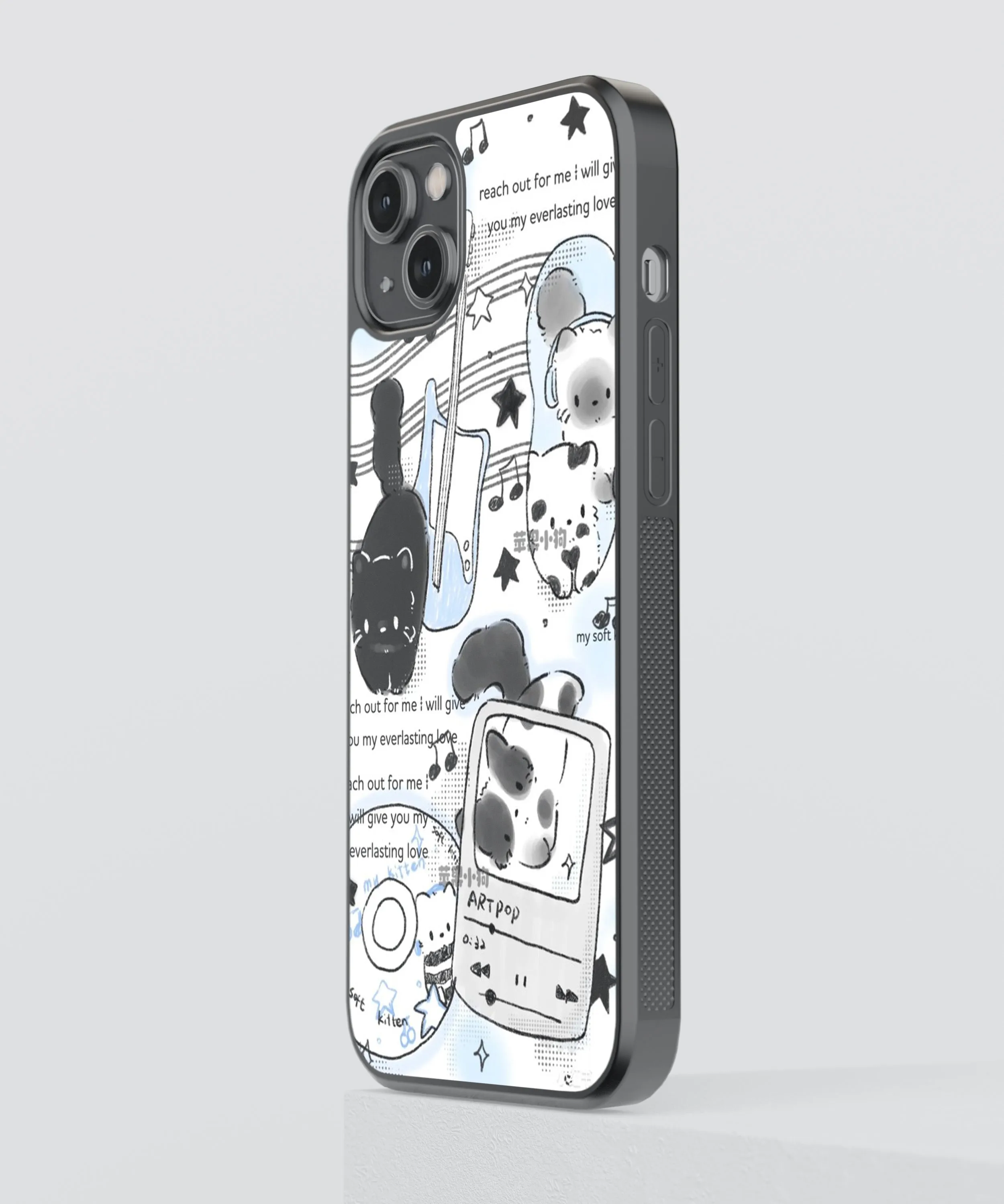 Art Pop Abstract Glass Phone Case Cover
