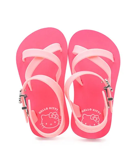 Banana Peel Slippers for Toddlers Hello Kitty Touch of Pink - Baby Cheeks