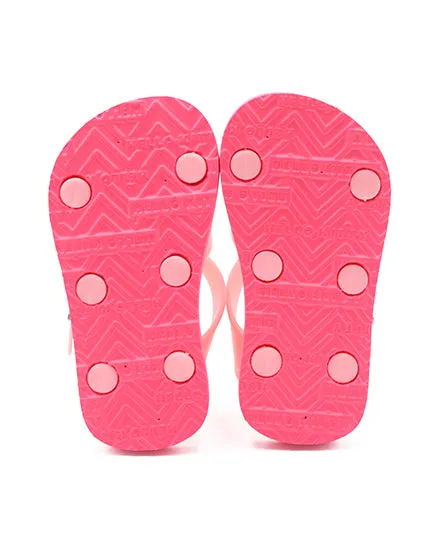 Banana Peel Slippers for Toddlers Hello Kitty Touch of Pink - Baby Cheeks