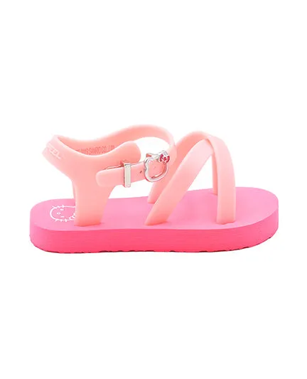 Banana Peel Slippers for Toddlers Hello Kitty Touch of Pink - Baby Cheeks