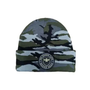 Beard Gear Camo Roll Up Beanie