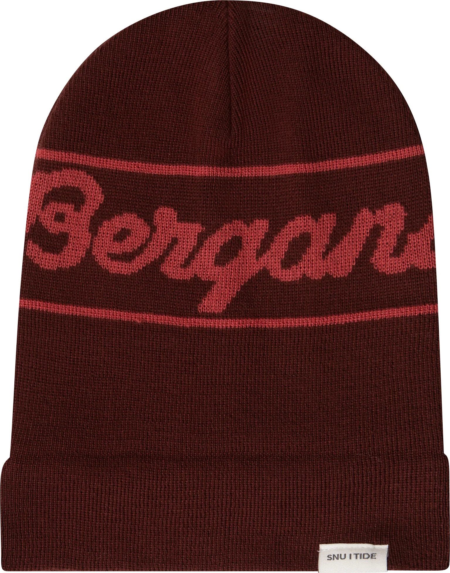 Bergans Juniors&#x27; Logo Beanie Amarone Red/Rusty Dust | Buy Bergans Juniors&#x27; Logo Beanie Amarone Red/Rusty Dust here | Outnorth