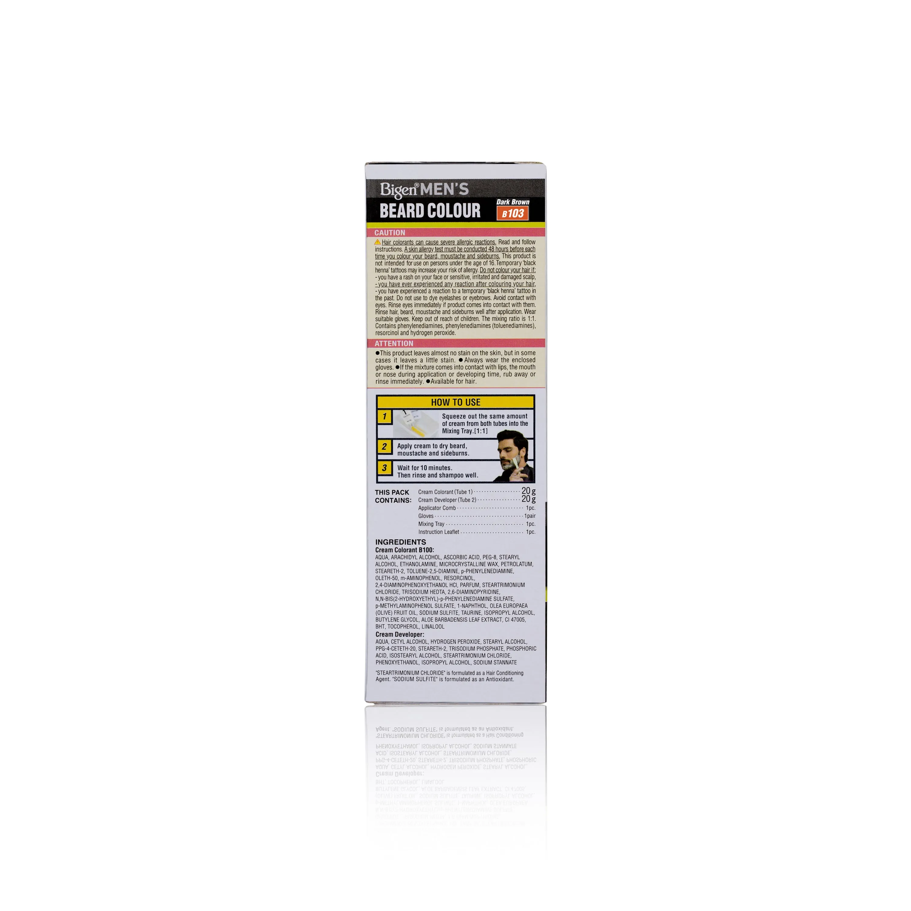 Bigen Men’s Beard Colour - B103 - Dark Brown
