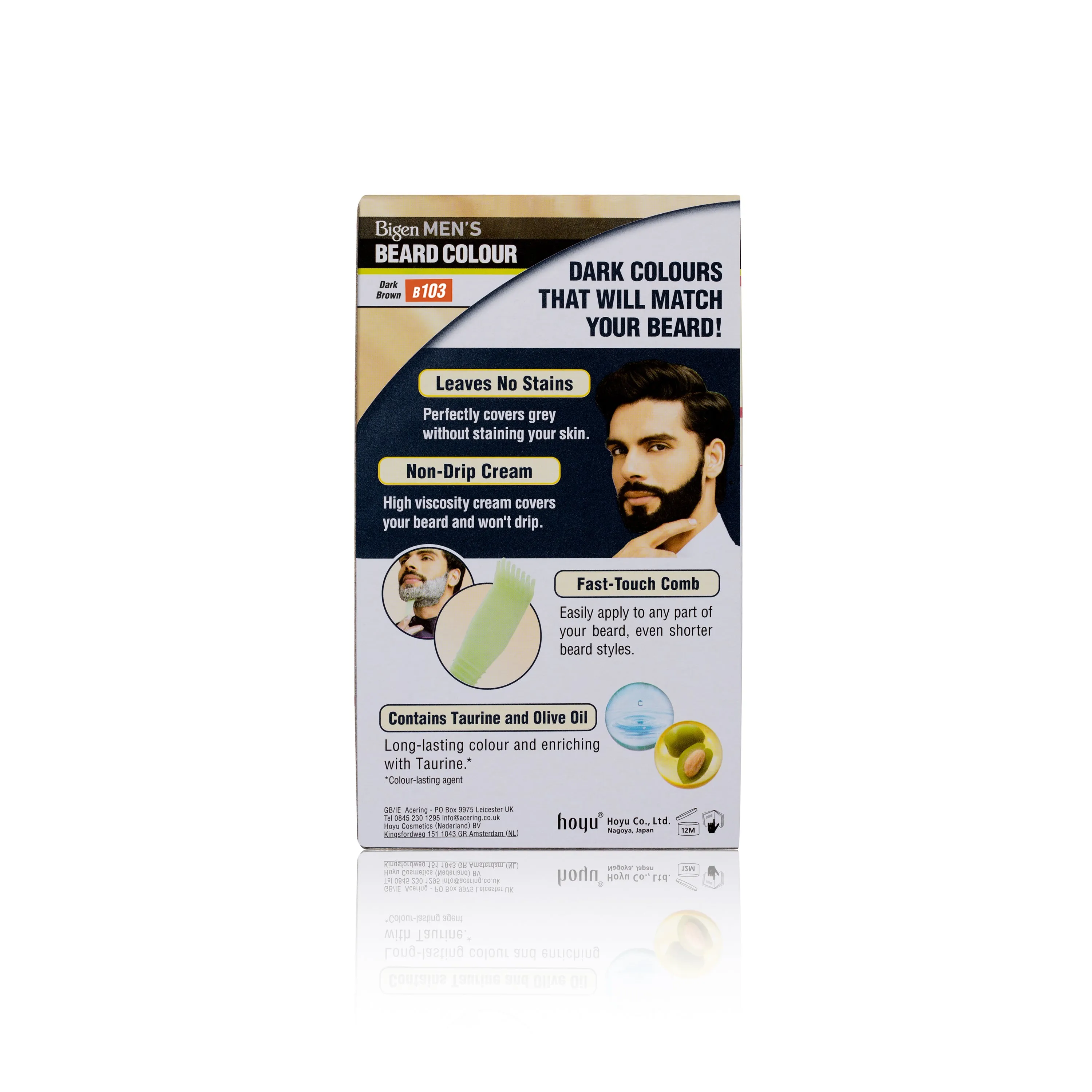 Bigen Men’s Beard Colour - B103 - Dark Brown