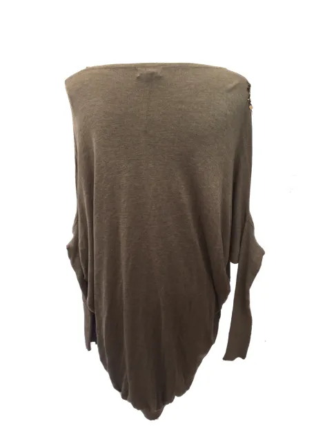 Butterfly Sequined Jumper in Mink