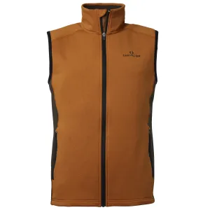 Chevalier Men&#x27;s Lenzie Fleece Vest Orange/Brown | Buy Chevalier Men&#x27;s Lenzie Fleece Vest Orange/Brown here | Outnorth