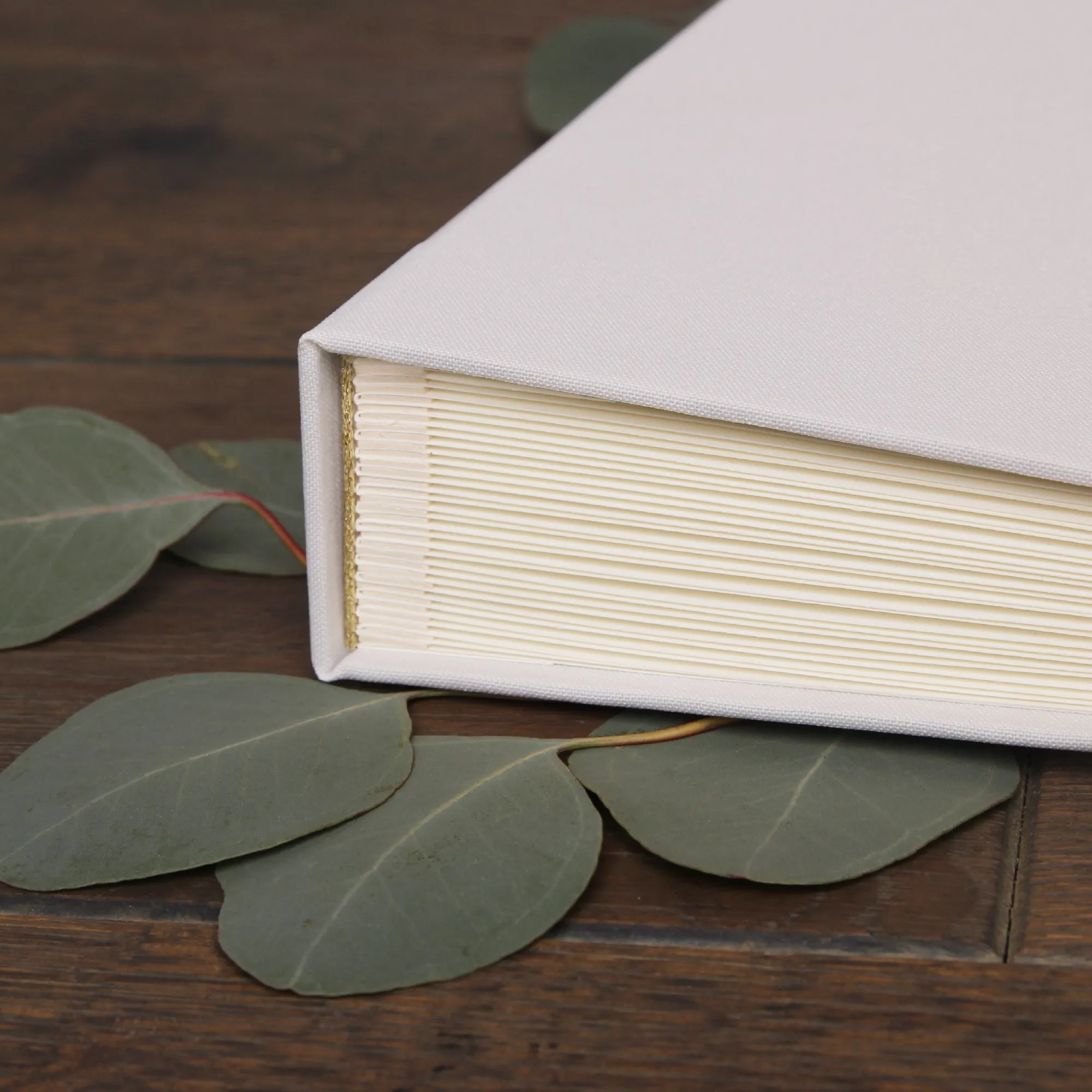 Classic, White   Real Silver | Guest Book