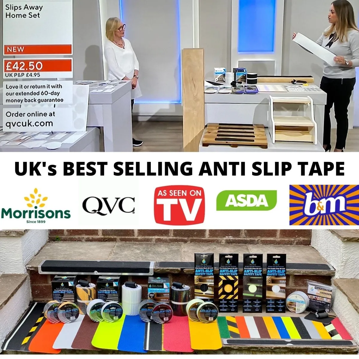Course Grade Anti Slip Tape Rolls 18m