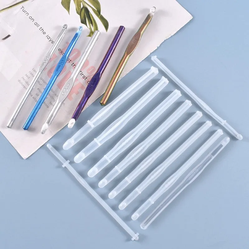 Crochet Hook Resin Mold Kit, Unique Mold