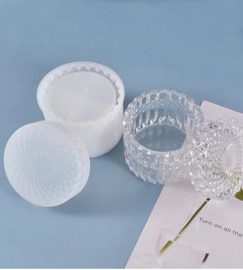Crystal Trinket Dish Resin Mold