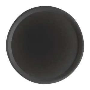 DM780 Cambro Camtread Fibreglass Round Non-Slip Tray Black 280mm