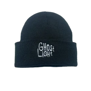 Embroidered Black Beanie