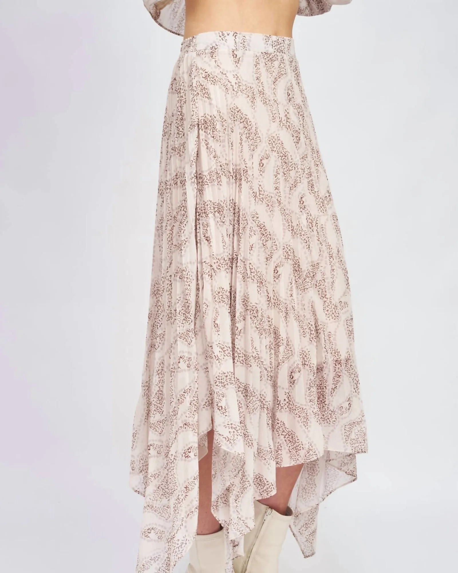 Ever Midi Skirt in Oat | Oat
