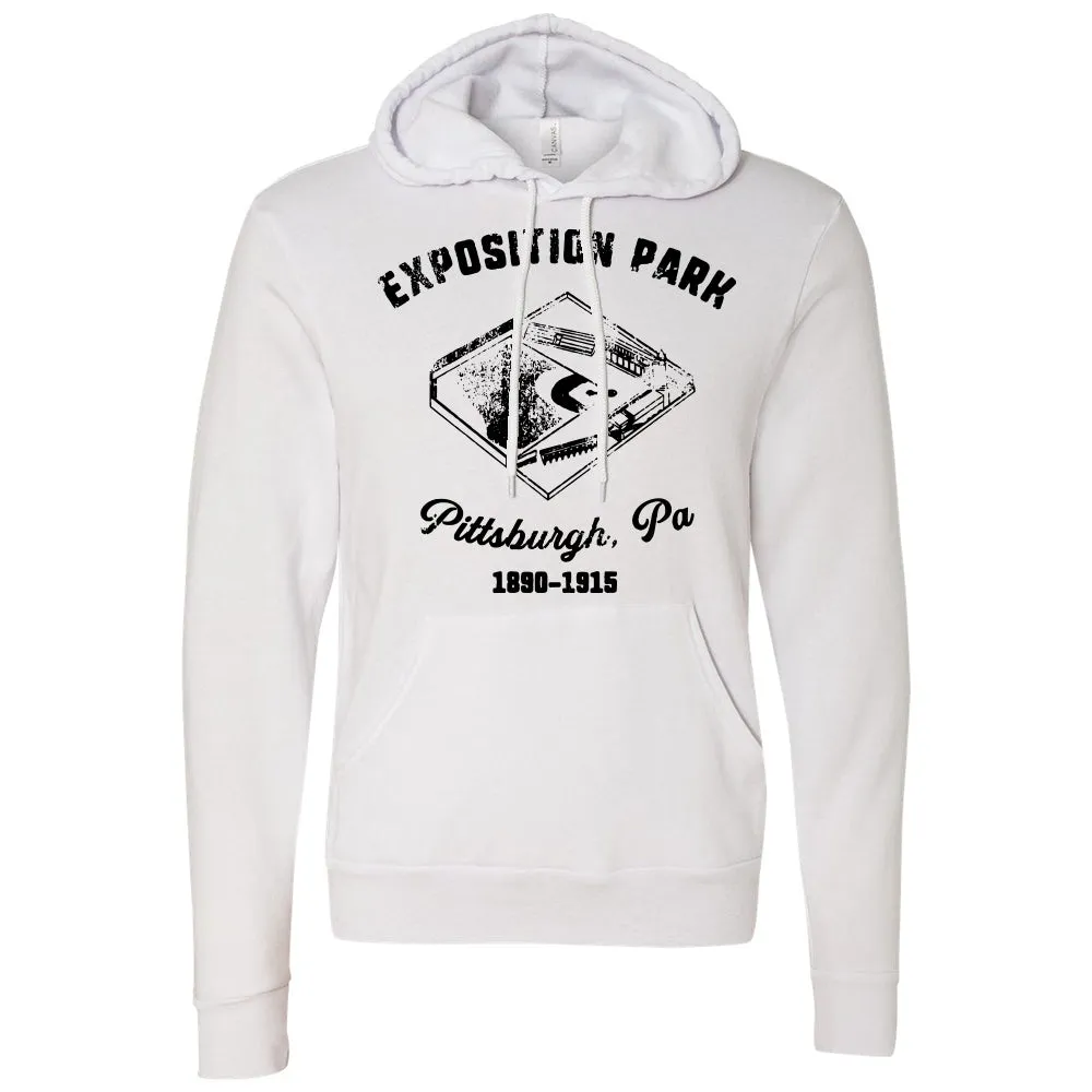 Exposition Park Pullover Hoodie | Exposition Park White Pullover Hoodie