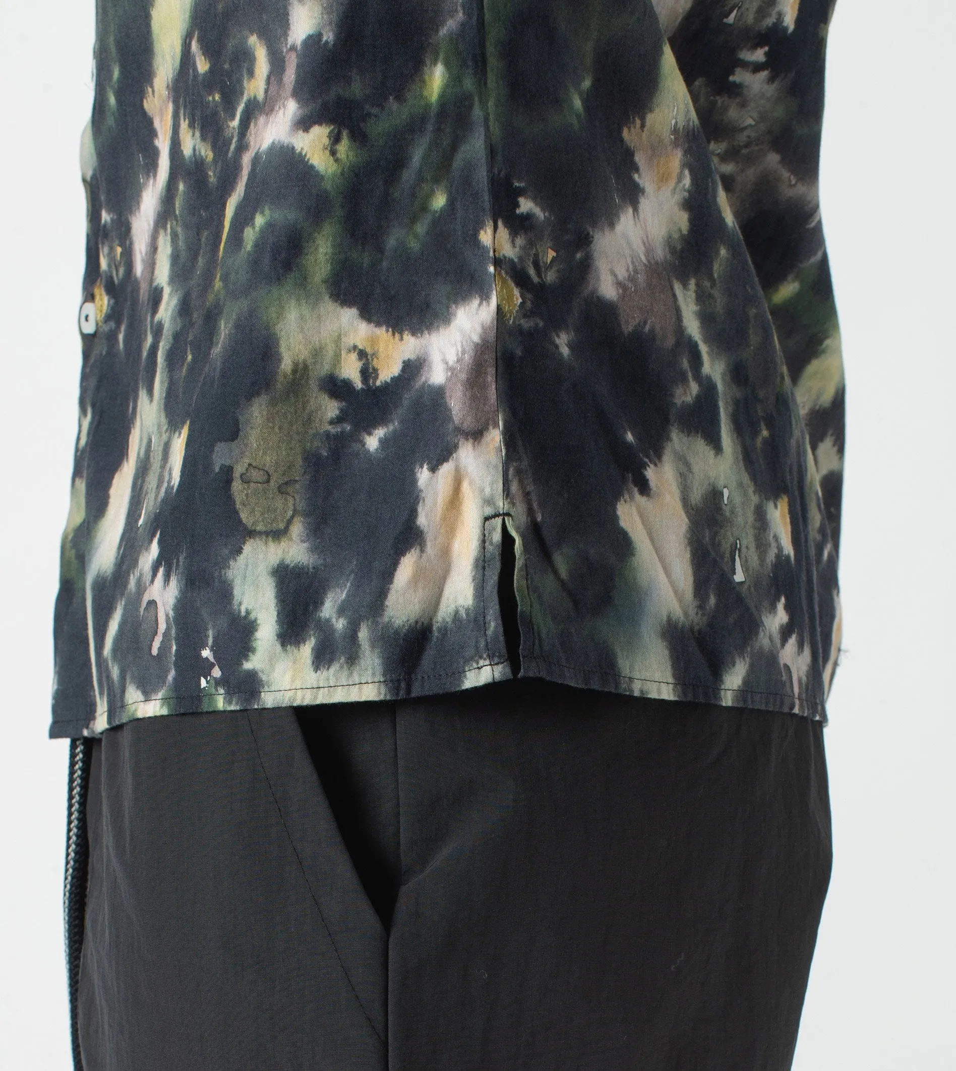 Foliage SS Shirt Moss Multi