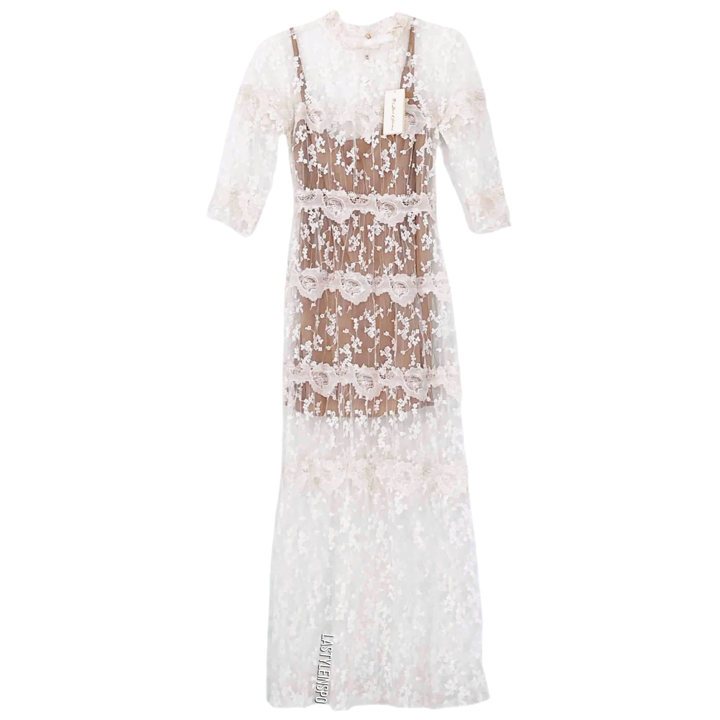 For Love and Lemons Rosebud Maxi Dress Size XS