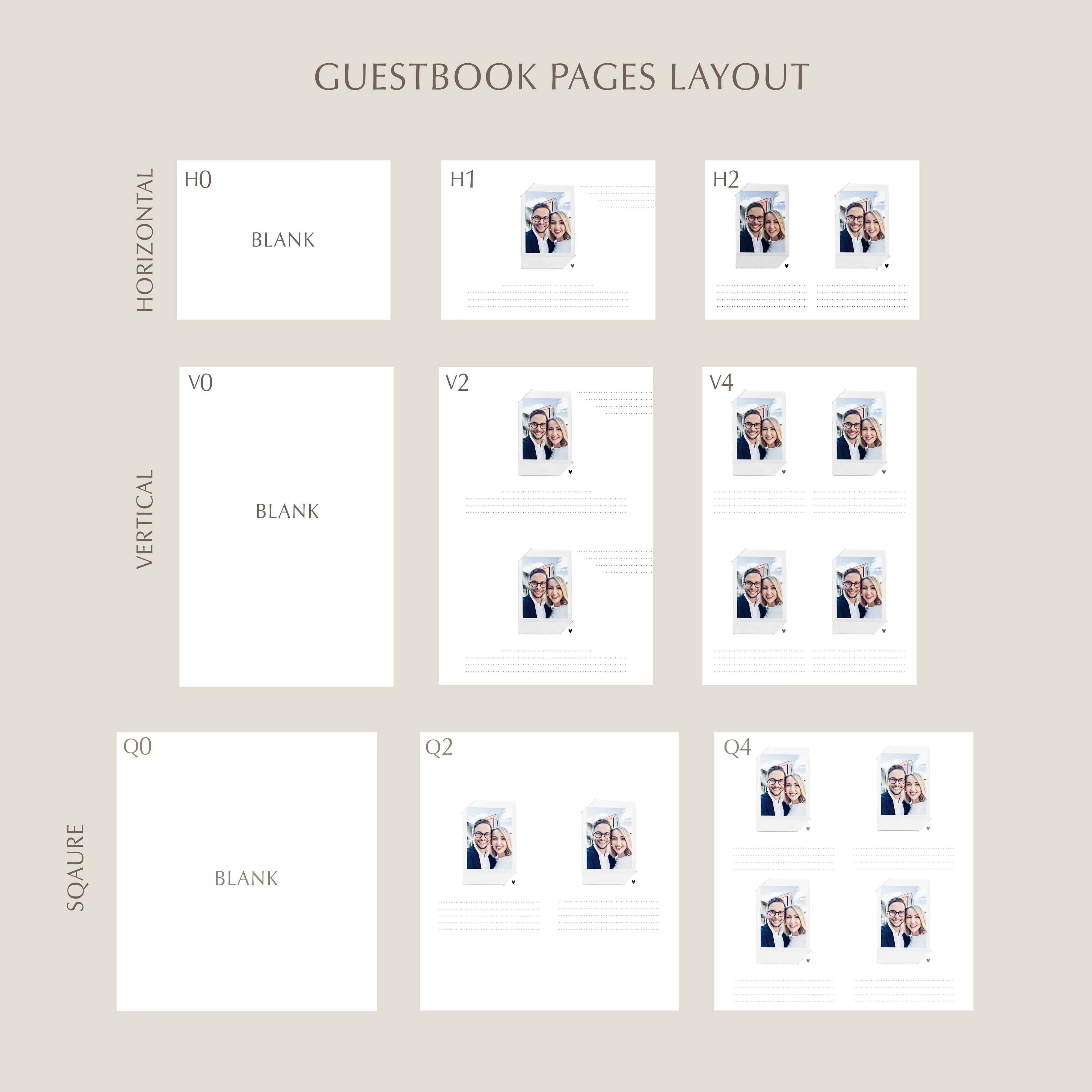 Gray   White Velour | Guest Book ♡