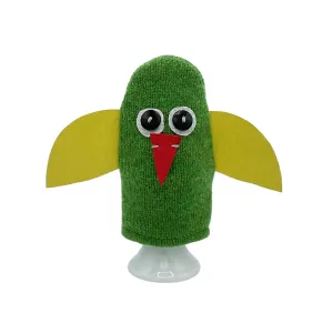 Green Parrot Egg Cosy
