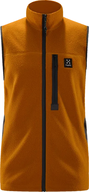 Haglöfs Men&#x27;s Malung Pile Vest Golden Brown | Buy Haglöfs Men&#x27;s Malung Pile Vest Golden Brown here | Outnorth