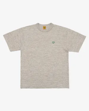 Heart Badge T-Shirt Gray