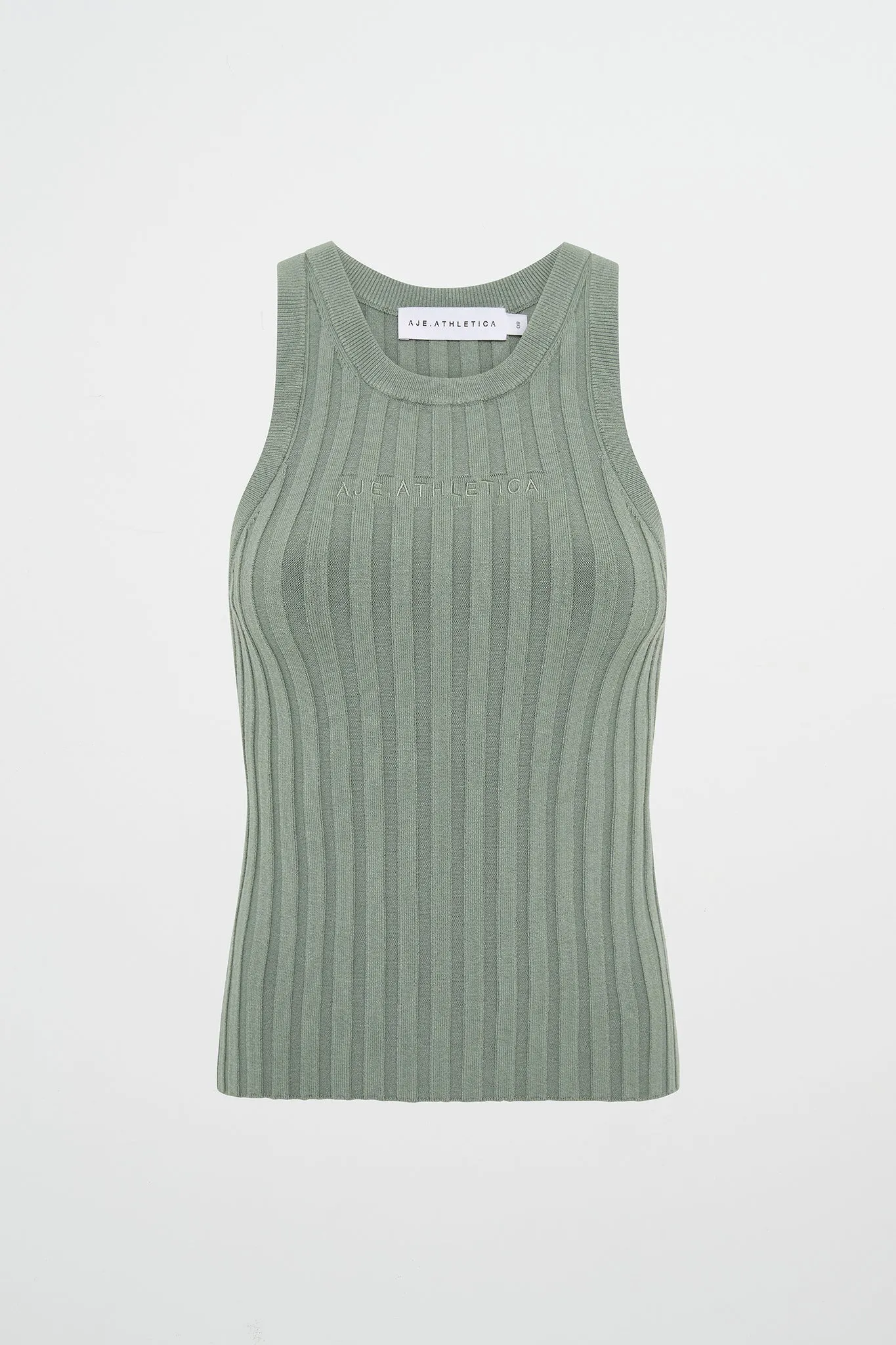 Hydra Logo Knit Ribbed Top