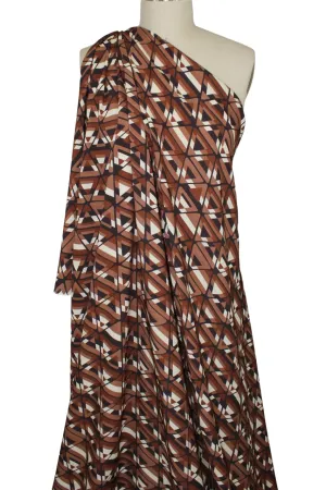 Just Tri It Rayon Challis - Browns