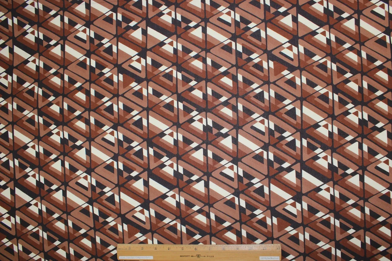 Just Tri It Rayon Challis - Browns