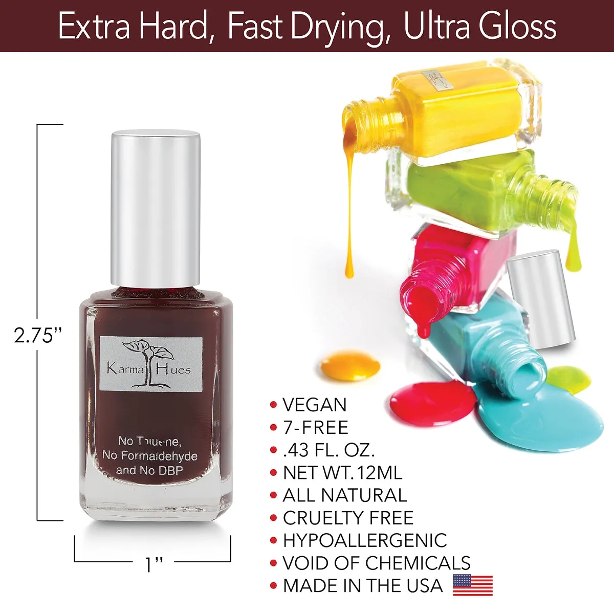 Karma Naturals Nail Polish - Curtain Call