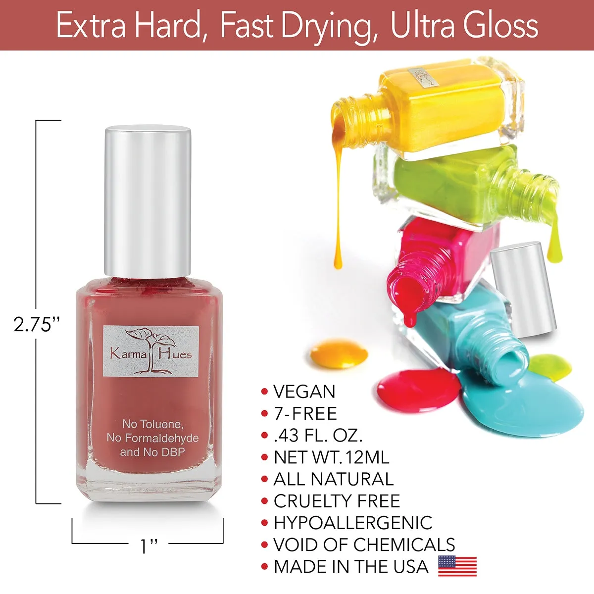 Karma Naturals Nail Polish - Mountain High
