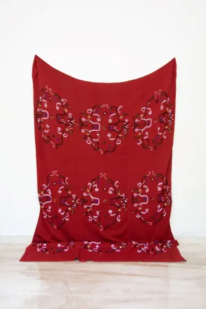 Lena Hand Knitted Throw