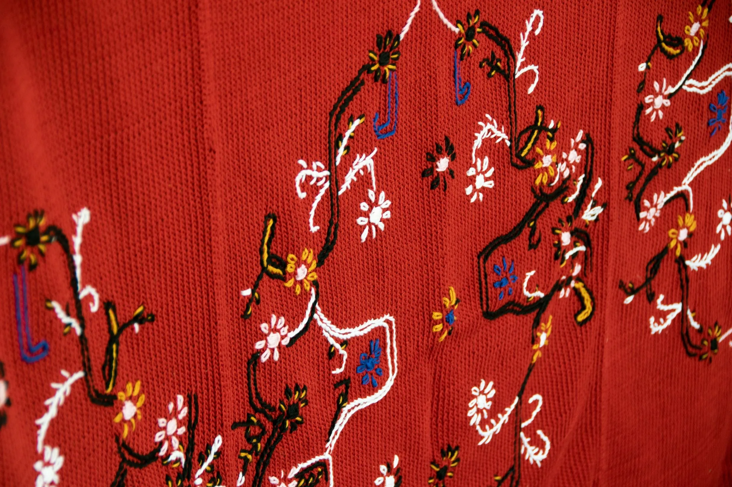 Lena Hand Knitted Throw