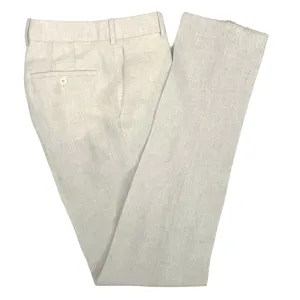 Light Sand Linen Trouser