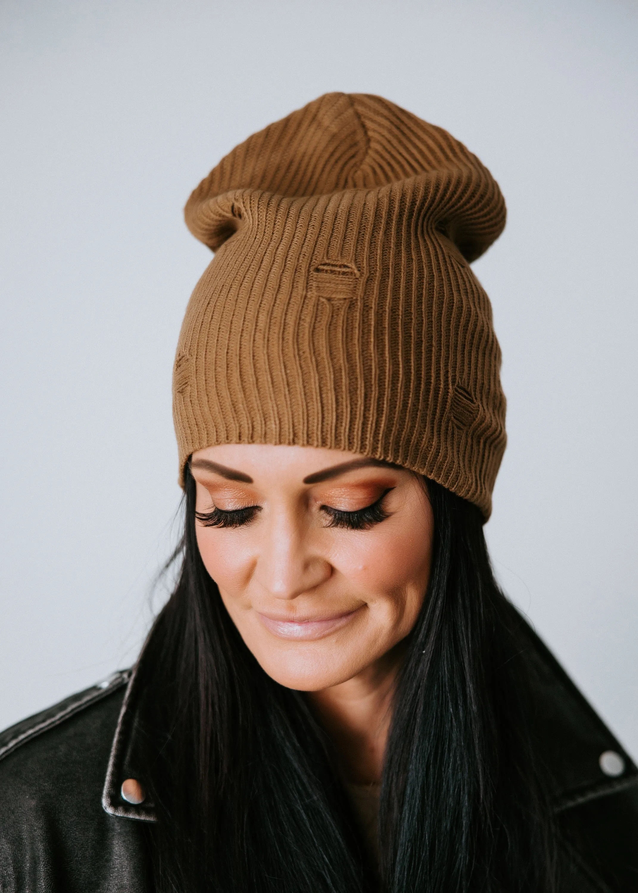 Lily Distressed Beanie by Lily & Lottie