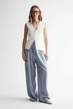 LULU KNIT TOP WHITE