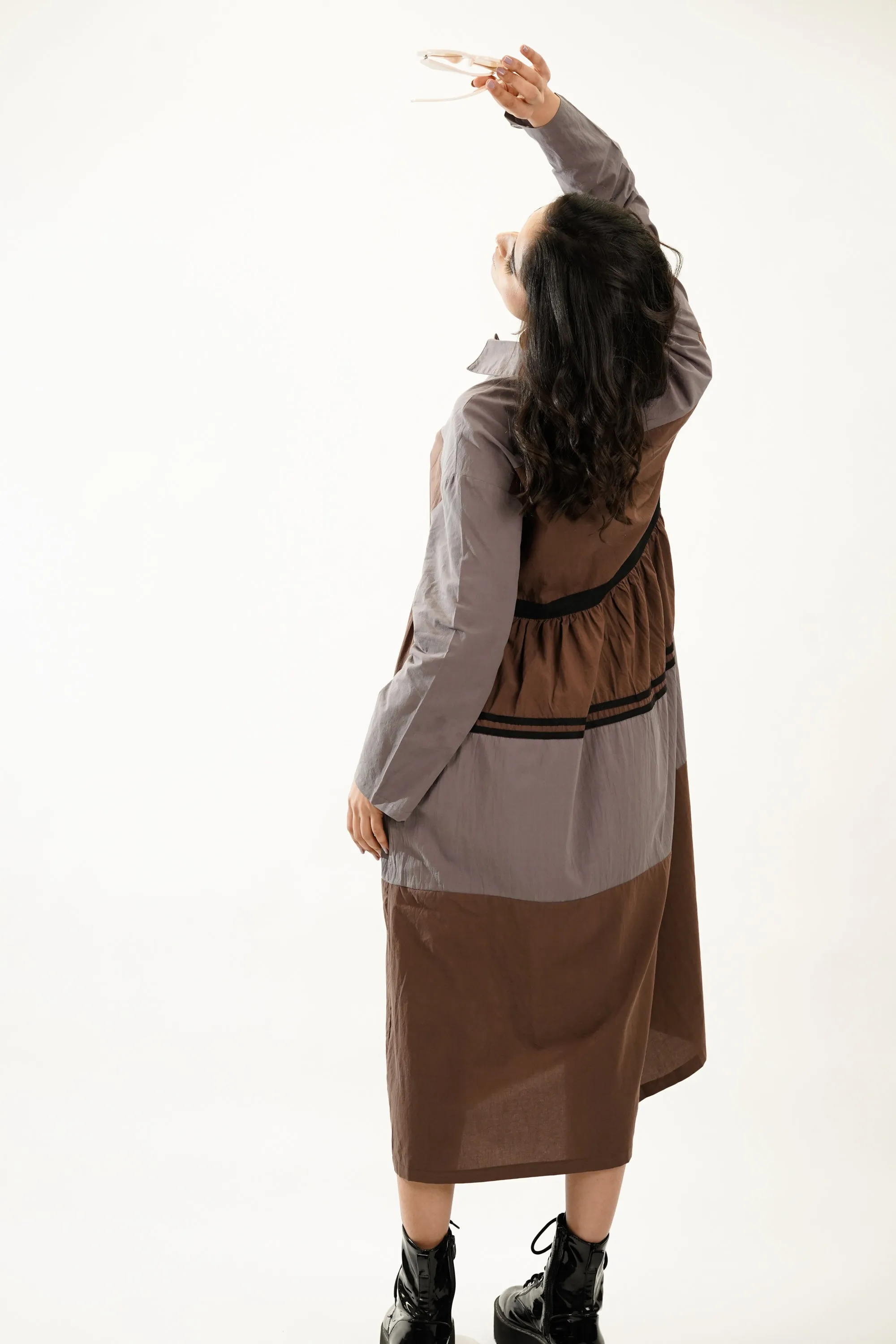 Luxe Oversized Tiered Dress