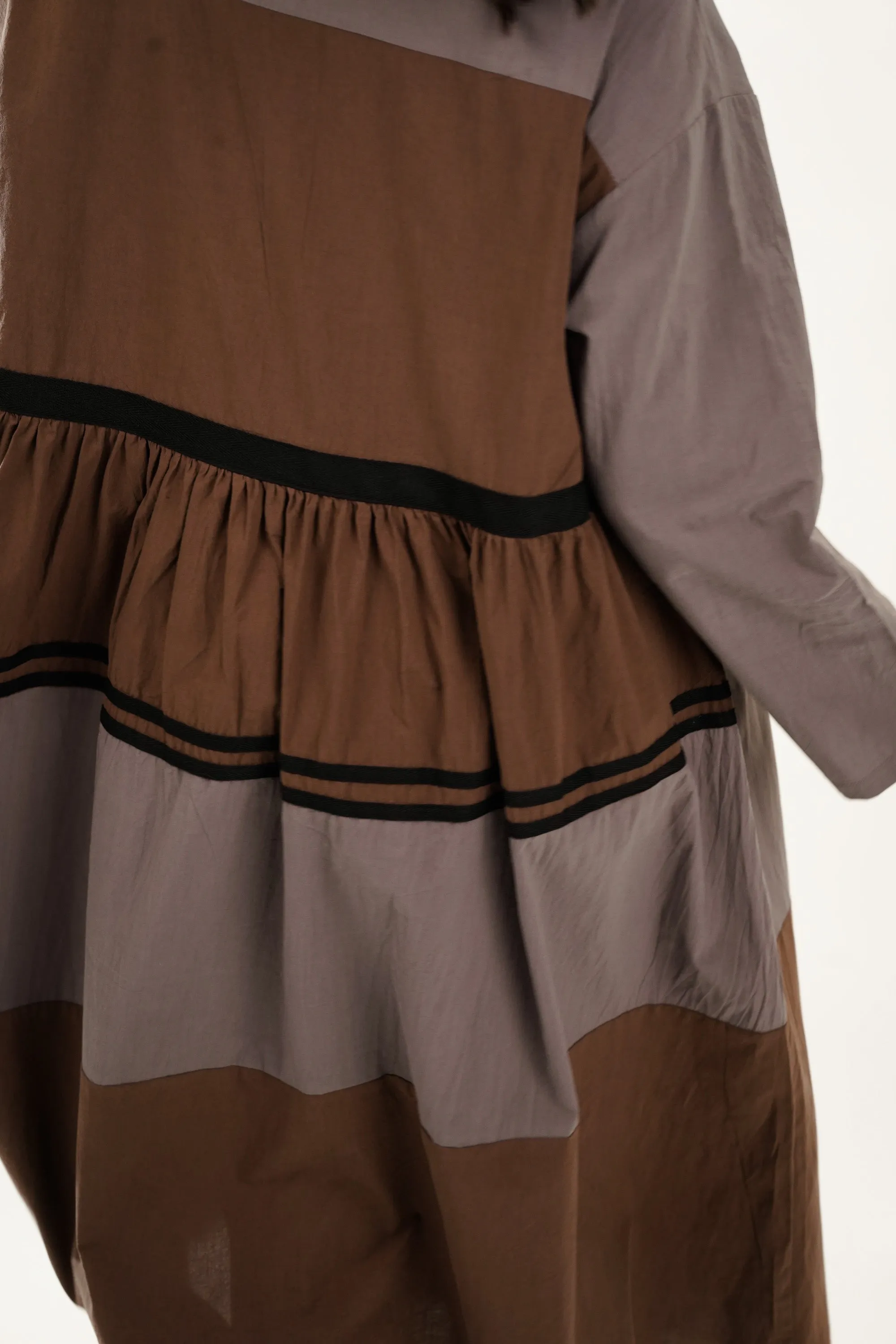 Luxe Oversized Tiered Dress