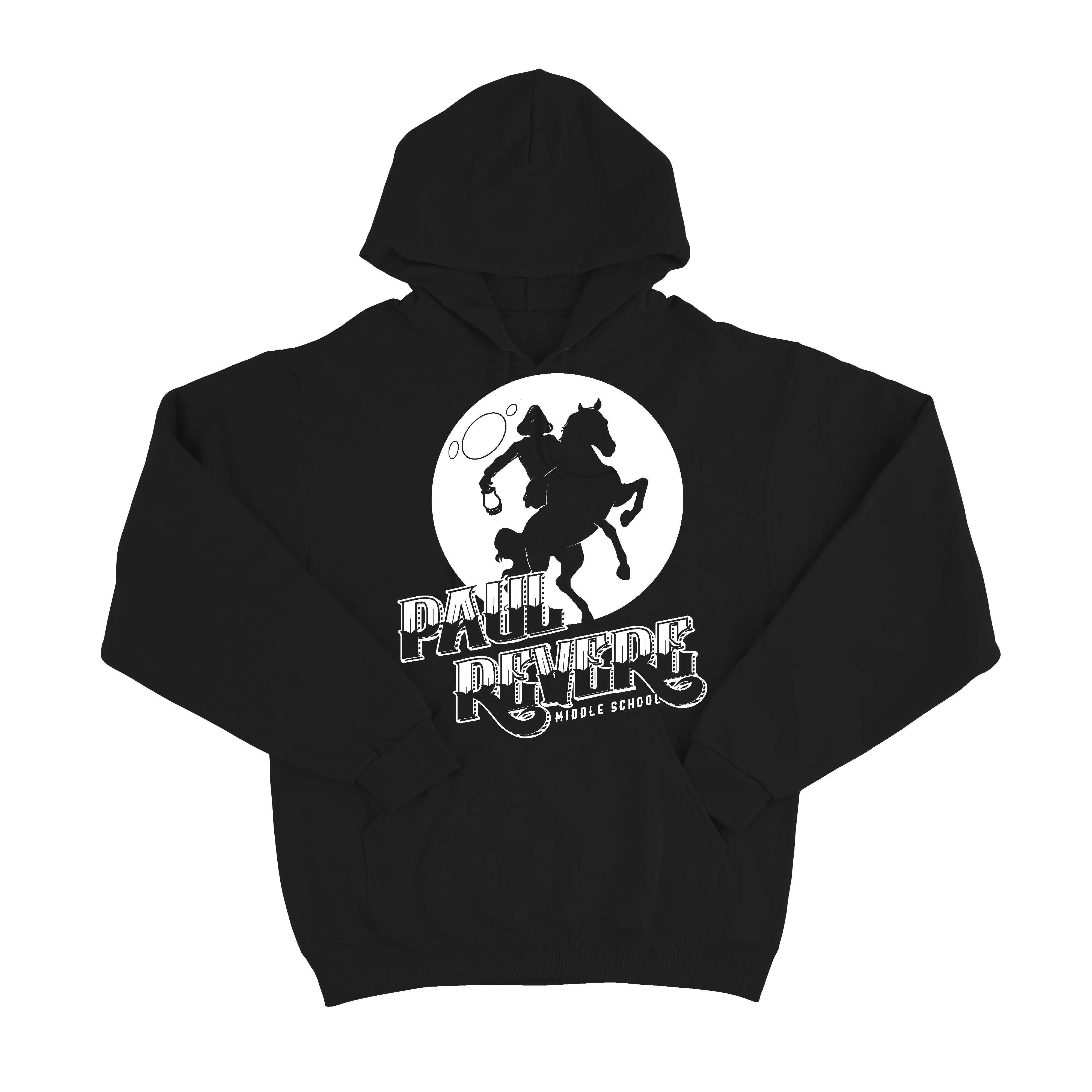 Marquee Black & White - Pullover Hoodie