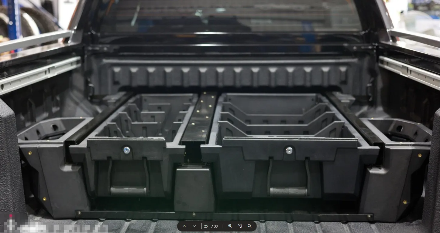 Mitsubishi Triton MQ MR DC 2015-2023 Weatherproof Drawer System