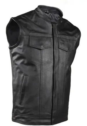 Motorcycle Club Vest With Gun Pockets Heavy Duty Club Vest