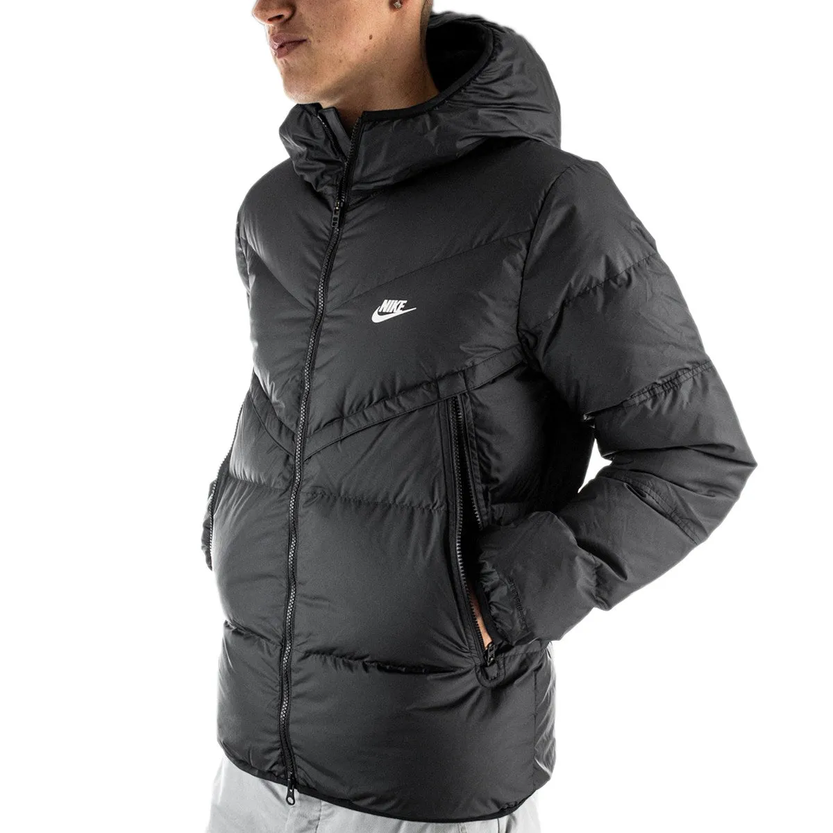 Nike Storm-Fit Windrunner Hooded Winter Jacke DD6795-010 - schwarz