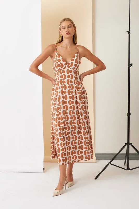 Pocketed Open Back Maxi Dress