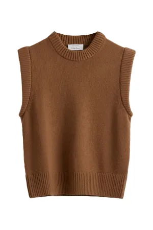 Rust Knitted Vest