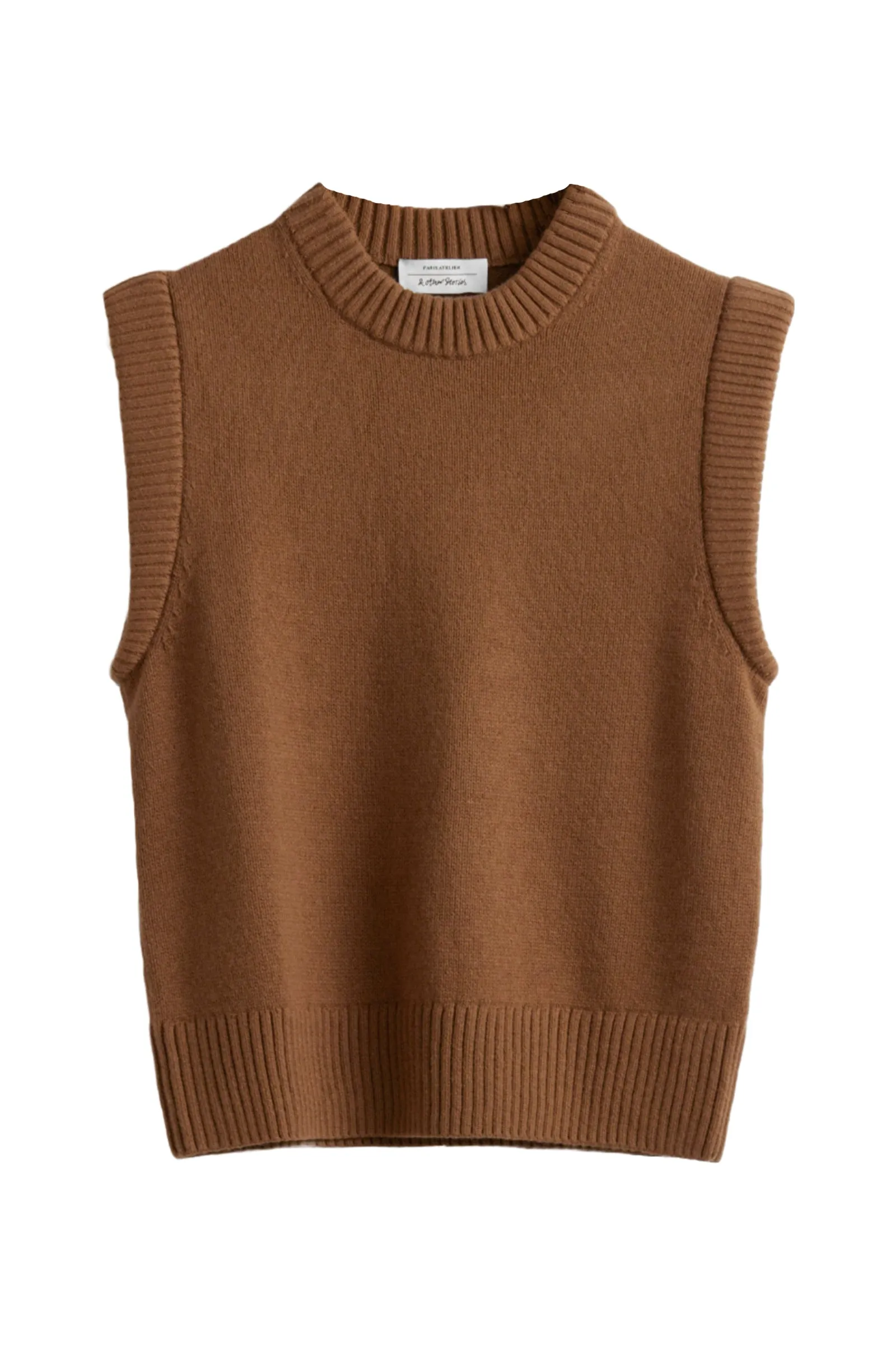 Rust Knitted Vest