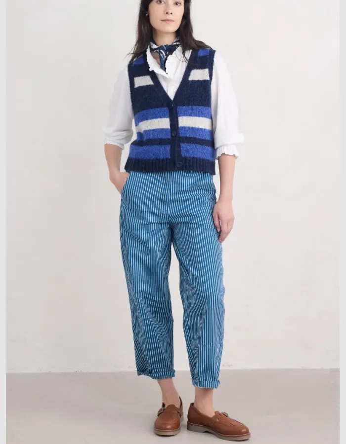 Seasalt Button Down Painter Vest